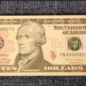 USD $10 Bills