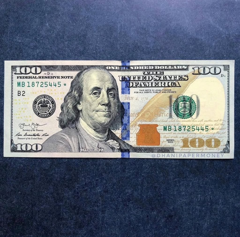 USD $100 Bills