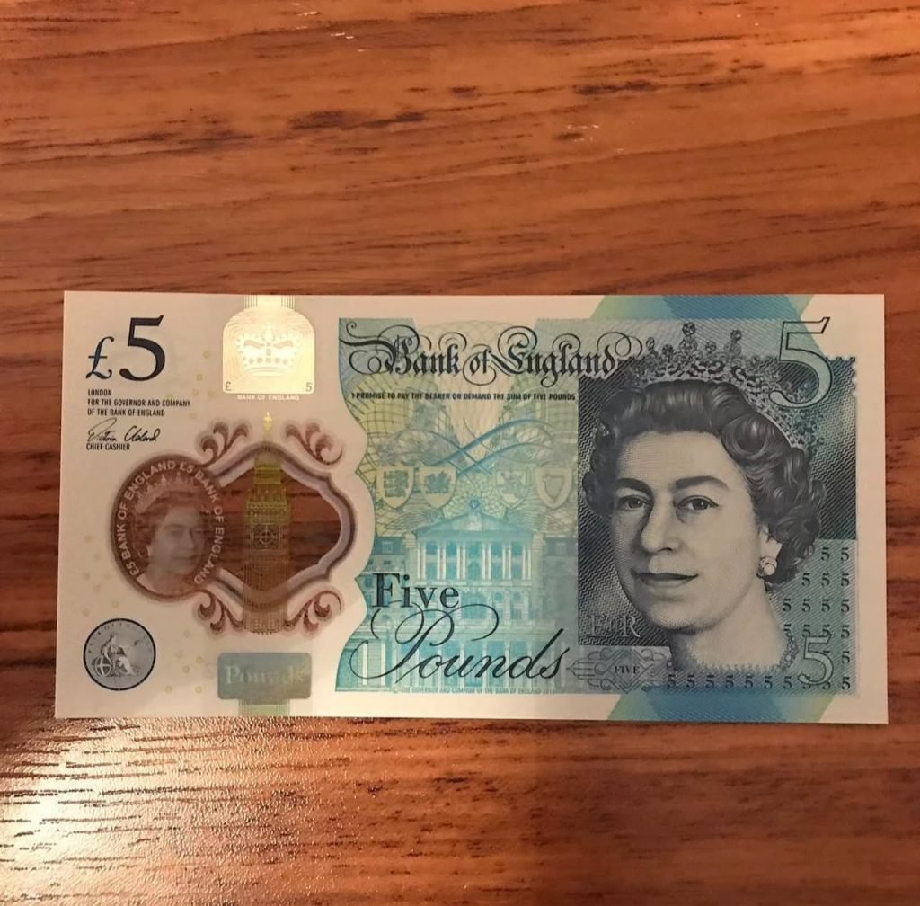 5 pound bill
